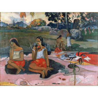 Репродукции на картини: Свещен извор, сладки сънища (1894) – Пол Гоген